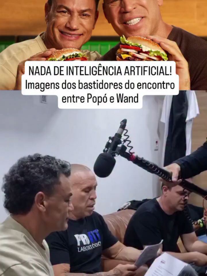 Popó e Wanderlei Silva: Encontro Real para Comercial BK Após Confusão