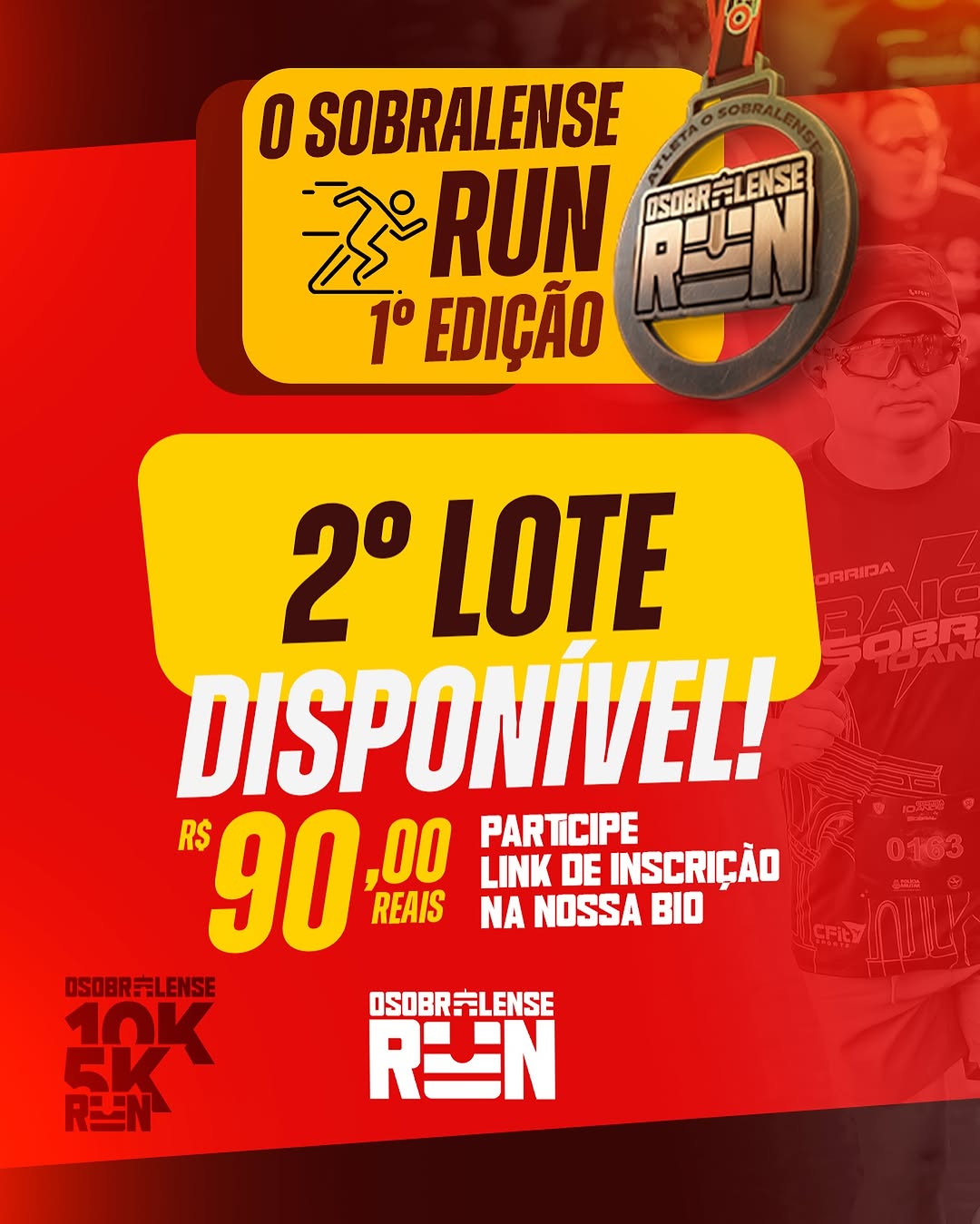 Sobralense Run: O Desafio Pessoal de Cada Atleta com Inscrições no 2º Lote