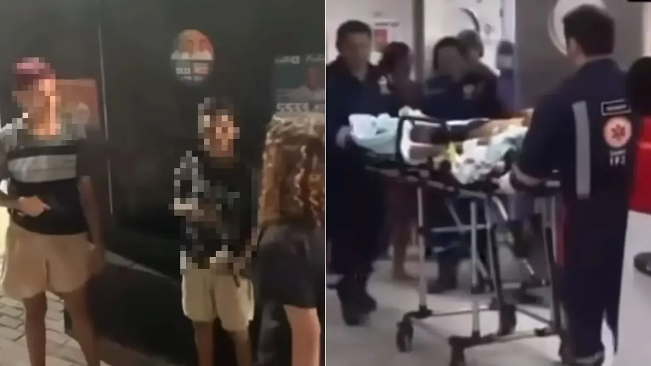 Adolescentes são baleados em simulação de assalto para redes sociais
