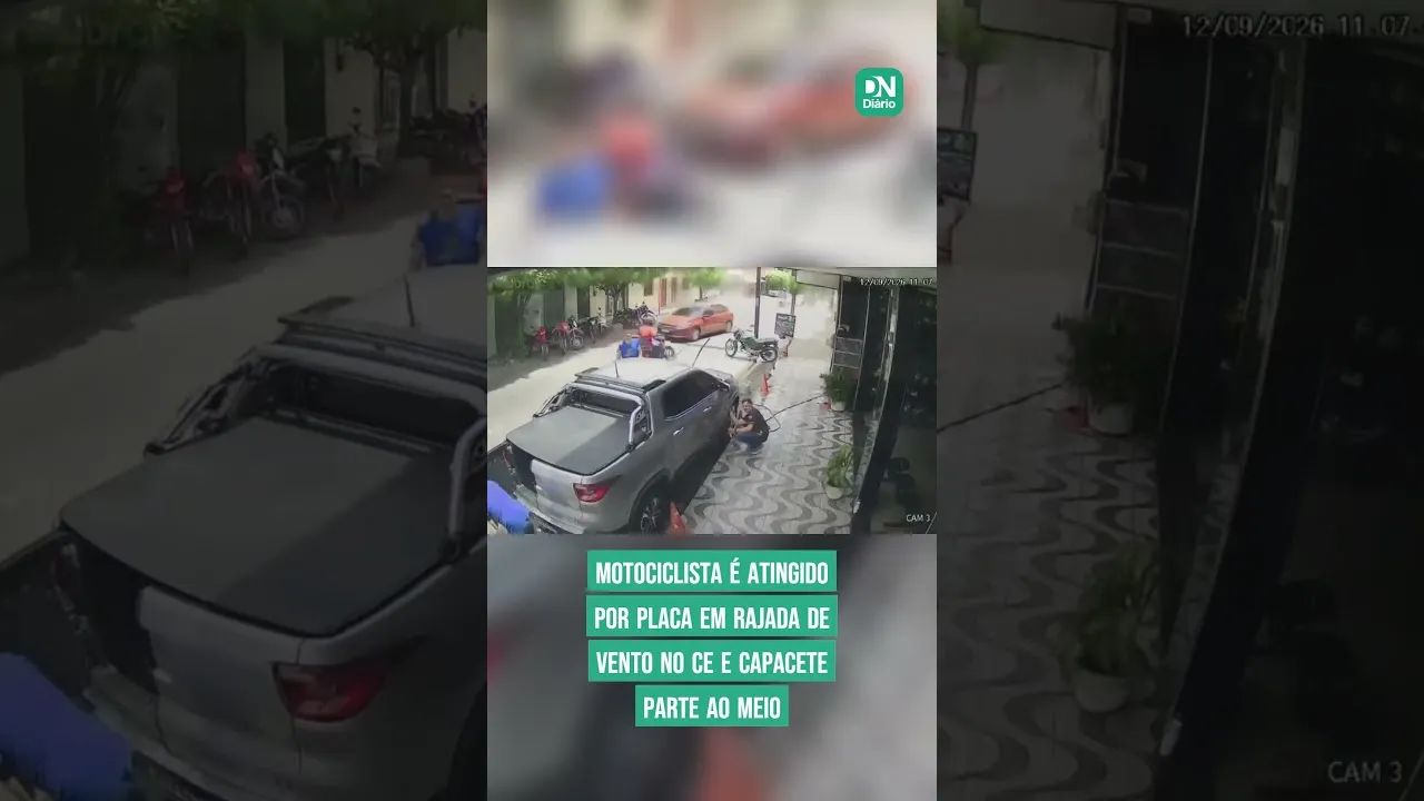 Agricultor escapa de acidente grave com placa em Quixeramobim
