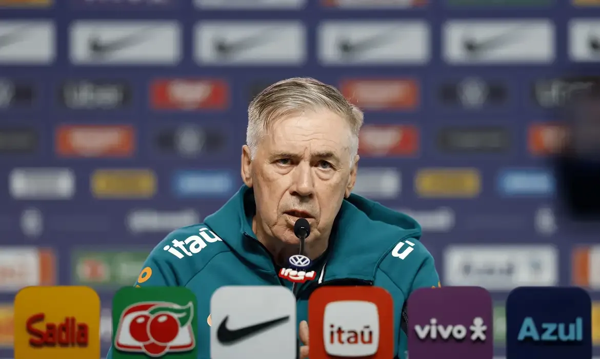 Ancelotti define escalação para amistoso da Seleção