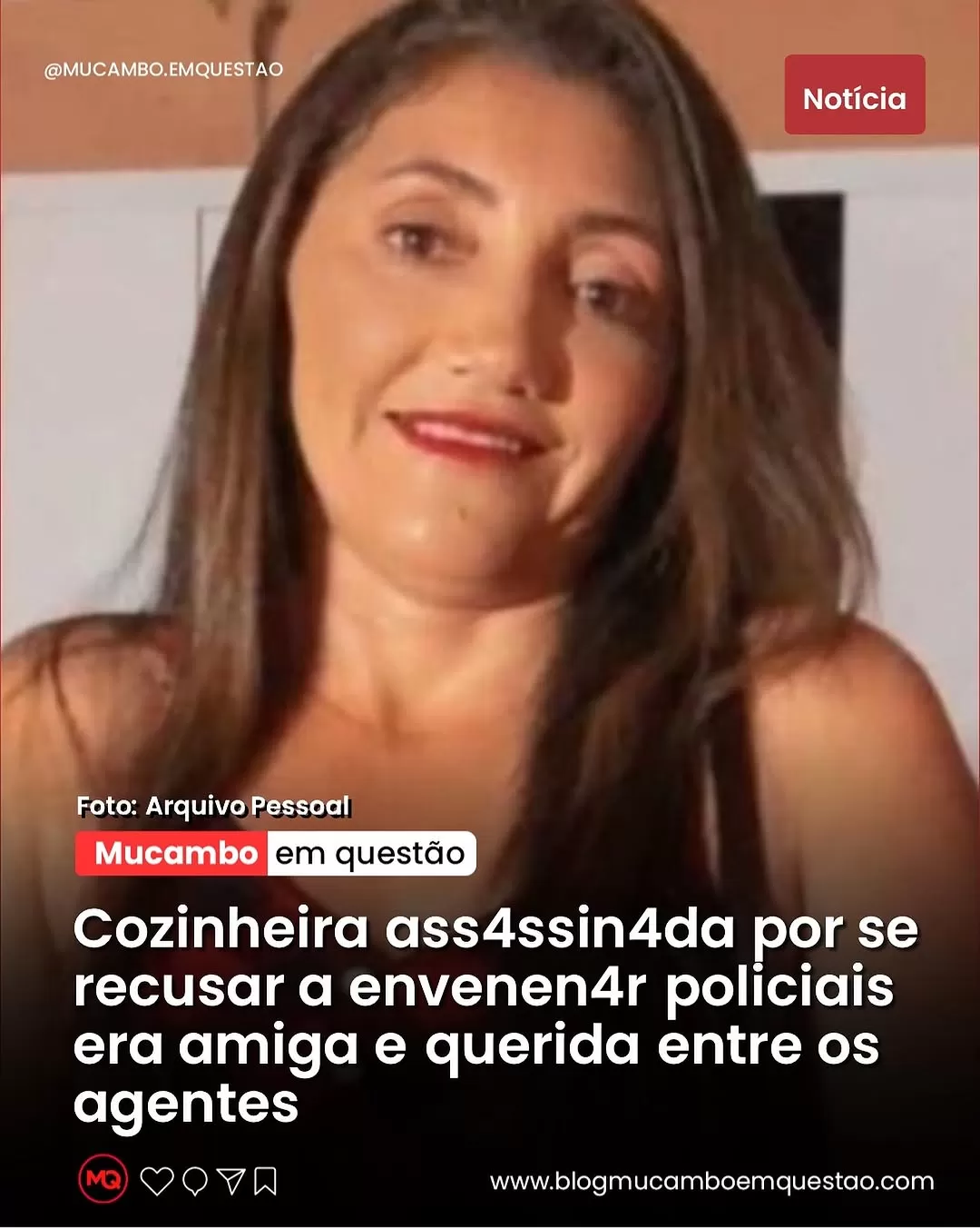 Facção mata mulher no Ceará por recusar envenenar policiais