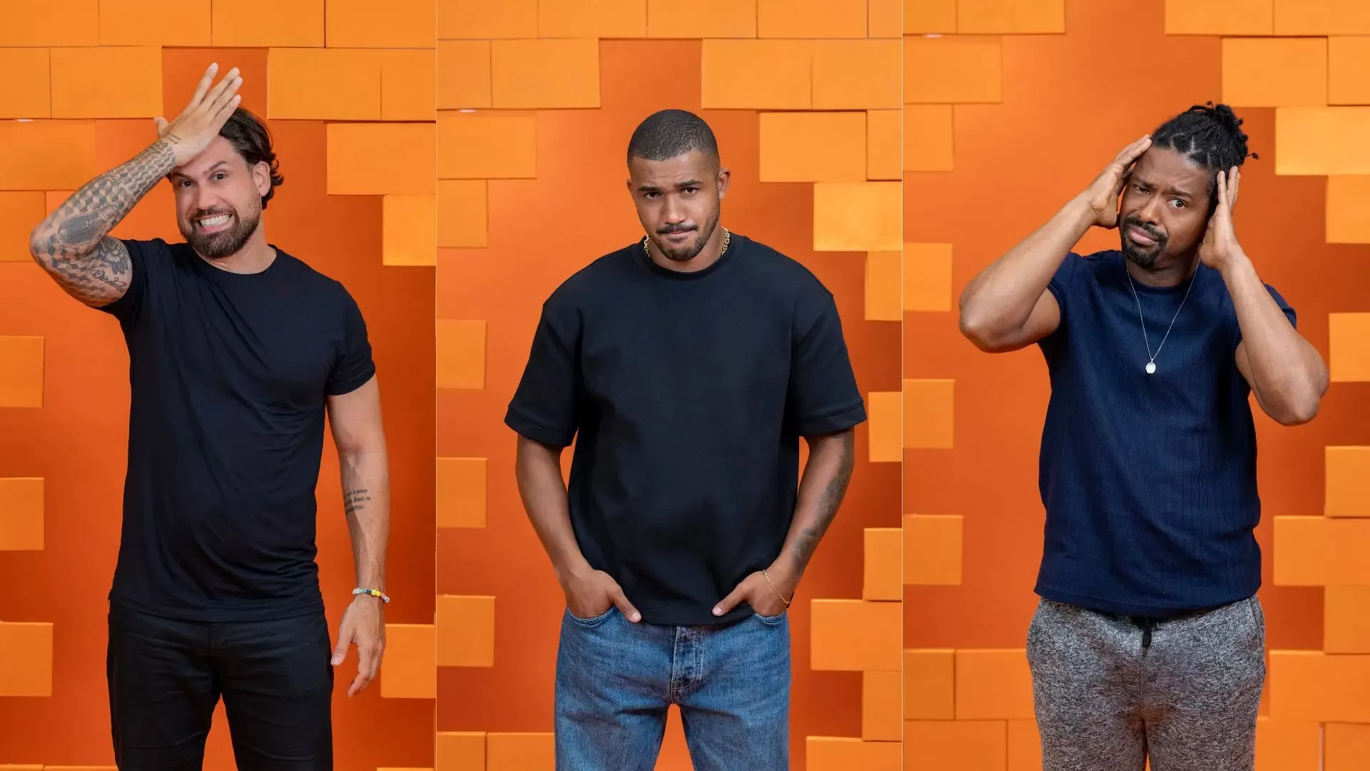 BBB 26: Brigido, Matheus e Leandro disputam o segundo paredão da edição