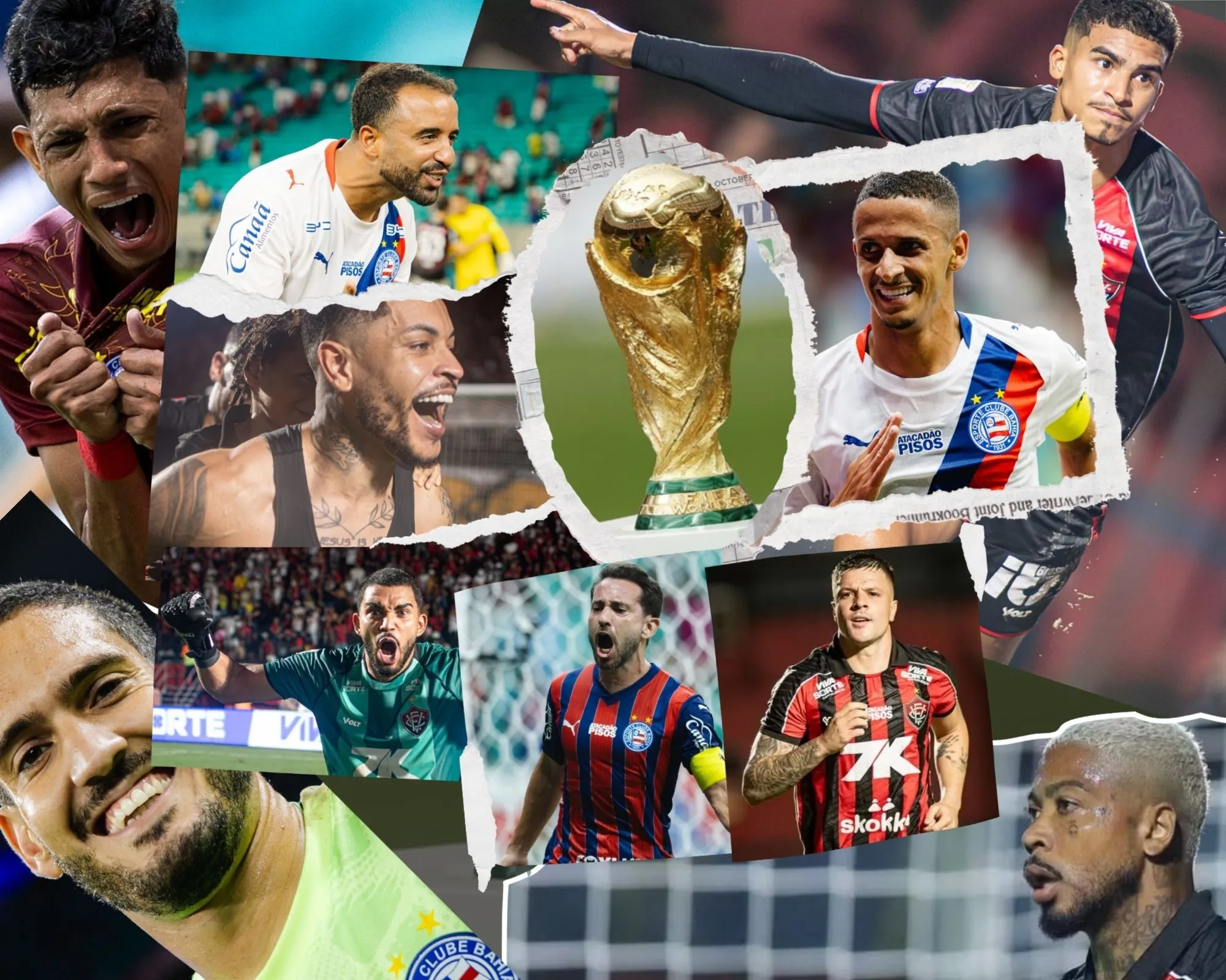 Bolão Ba-Vi: Jogadores de Bahia e Vitória Reagem a Placar do Brasil