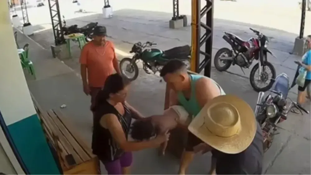 Bombeiro civil salva criança de engasgo no interior do Ceará