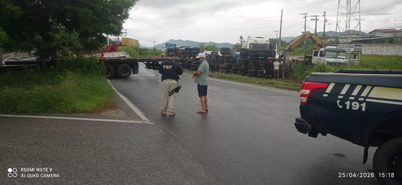 BRs 116 e 222 no Ceará em Alerta: Chuvas e Acidentes Provocam Bloqueios e Congestionamentos