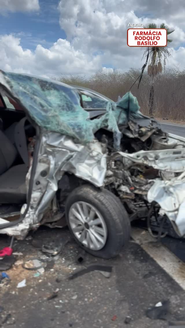 Duas mortes em colisão frontal na CE-178: Tragédia entre Santana do Acaraú e Morrinhos