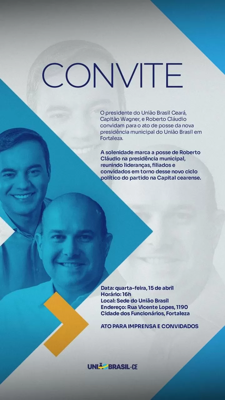 Capitão Wagner e Roberto Cláudio Assumem Federação: Oposição Ganha Força no Ceará
