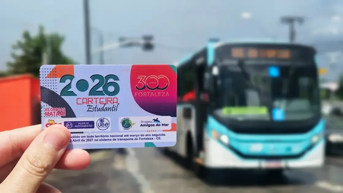 Carteirinha de Estudante 2026 Começa a Valer em Fortaleza
