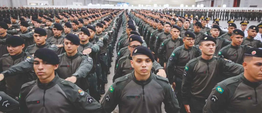 Ceará nomeia 3.500 novos policiais militares em três anos