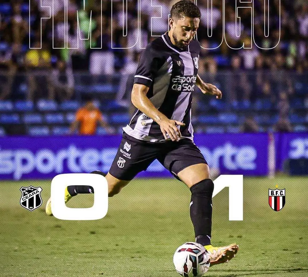 Ceará Perde para Botafogo-SP e se Aproxima da Zona de Rebaixamento