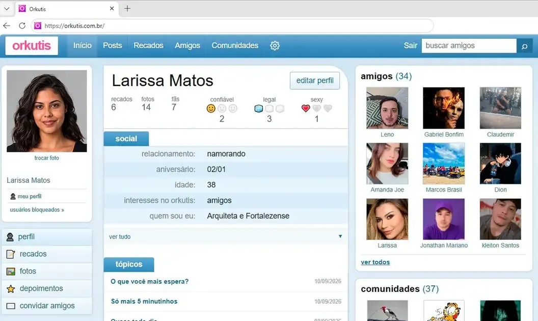 Cearense Lança Rede Social Nostálgica
