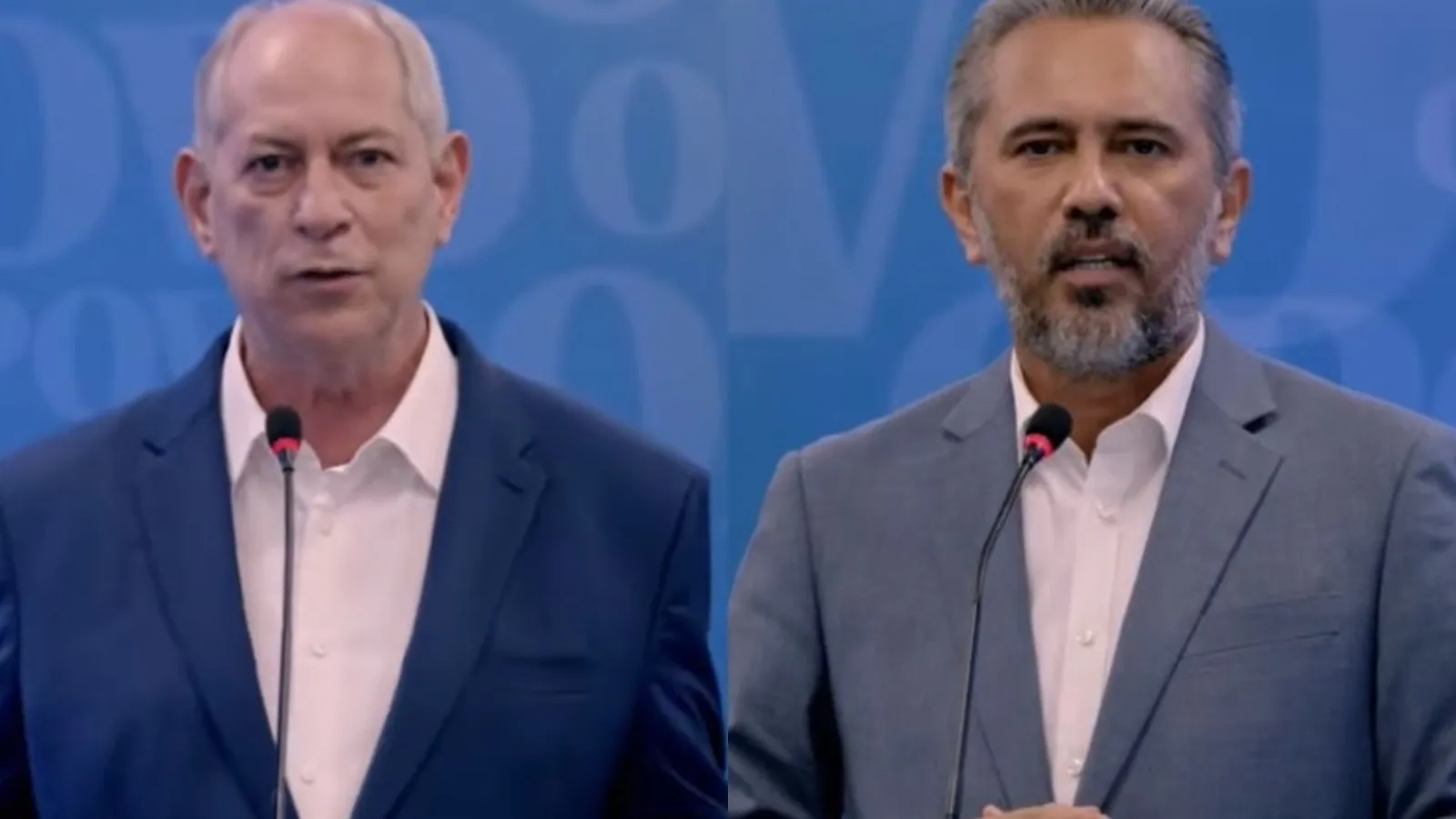 Ciro e Elmano debatem propostas para o governo do Ceará