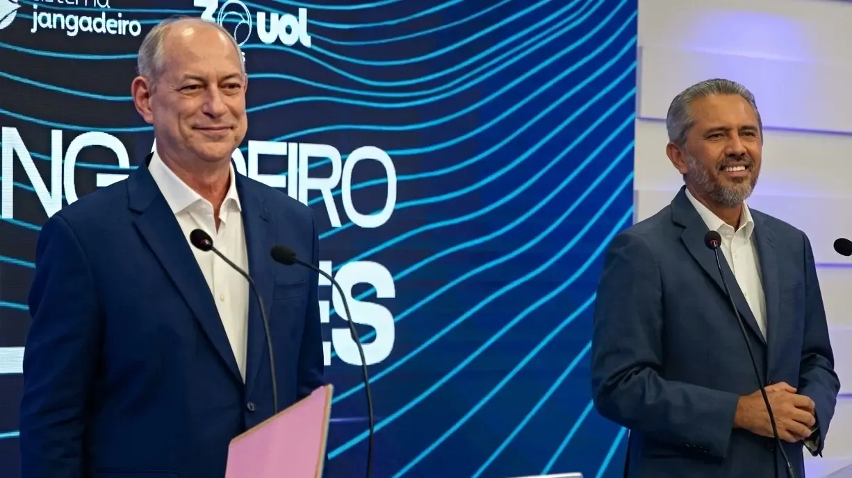 Ciro e Elmano trocam farpas em debate no Ceará