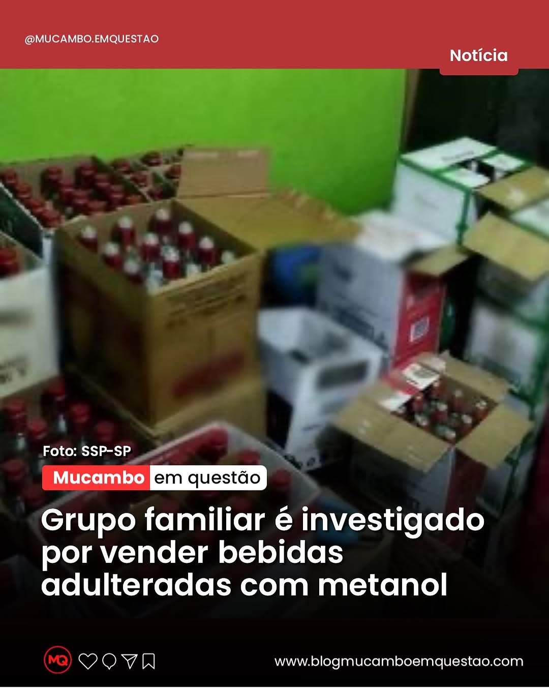 Bebidas Adulteradas com Metanol Matam em SP: Família é Investigada por Fábrica Clandestina