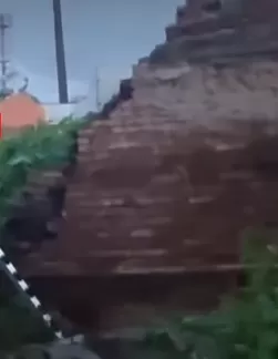 Desabamento de muro em cemitério de Canindé após chuvas intensas levanta alertas