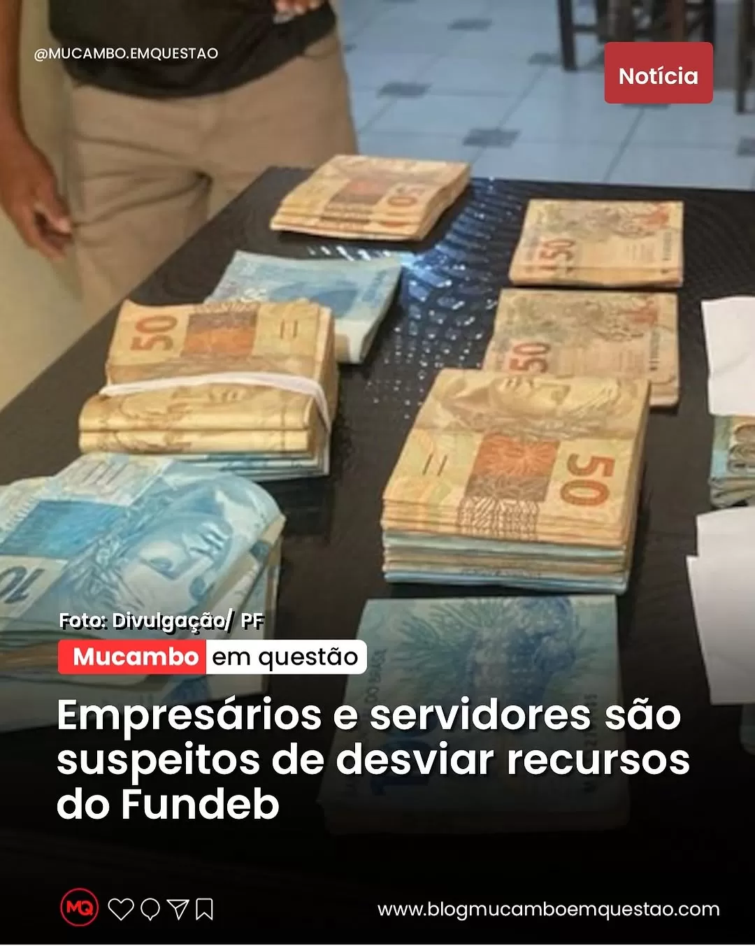 A Polícia Federal realizou uma operação para cumprir 17 mandados de busca relacionados a desvios