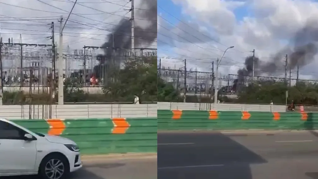 Enel normaliza energia após incêndio em subestação