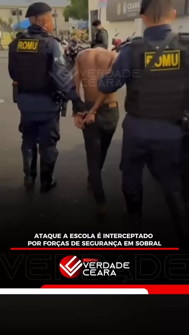 Segurança evita atentado em escola de Sobral; suspeitos miravam facção rival