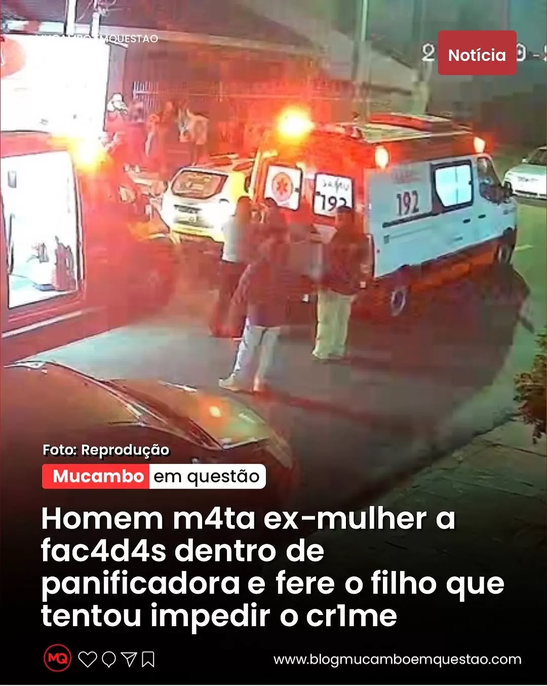 Feminicídio em Curitiba: Mulher é morta a facadas pelo ex-marido em panificadora