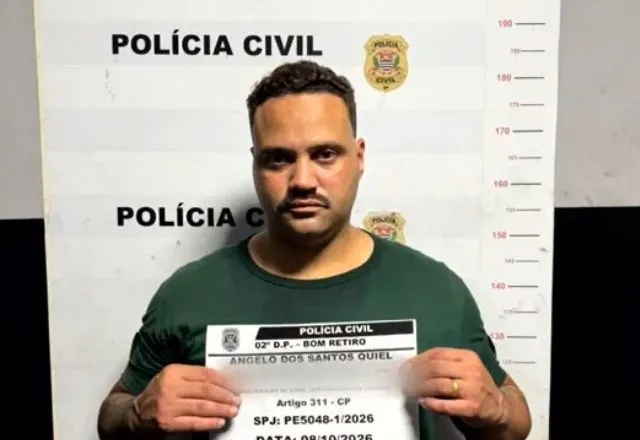 Falso policial é preso após roubar pedestres em São Paulo