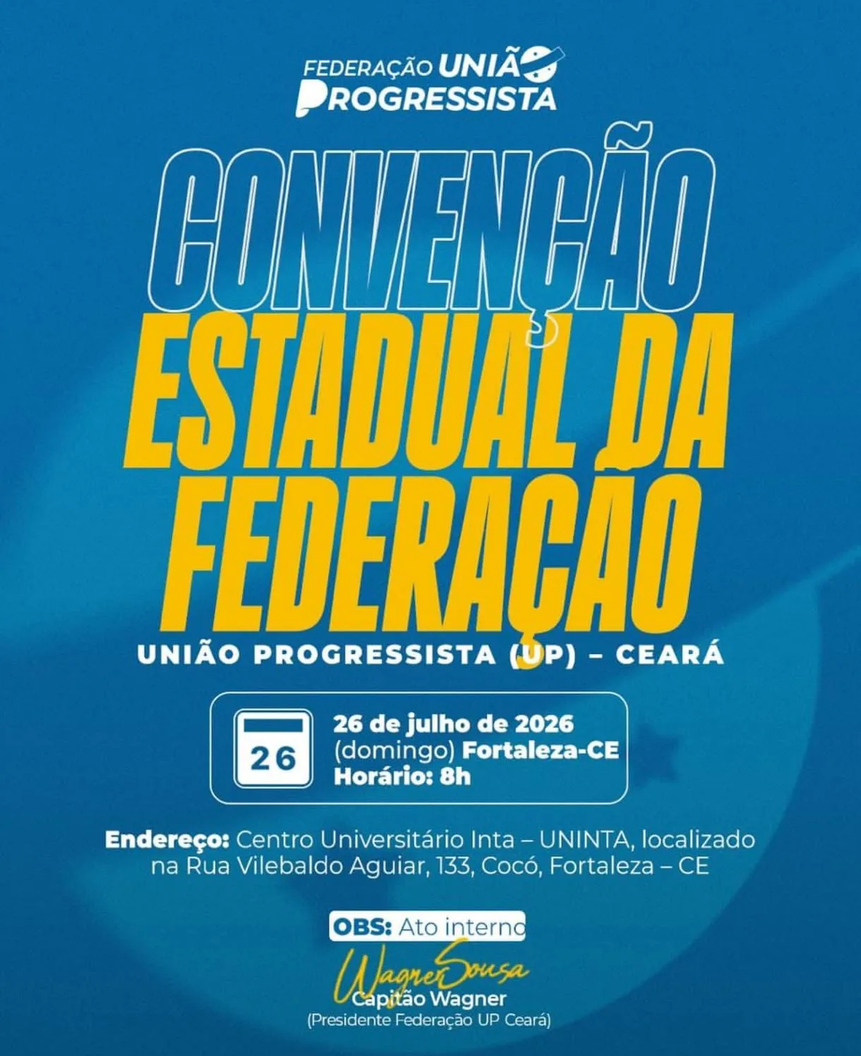 Federação Progressista Fortalece Palanque de Ciro Gomes no Ceará
