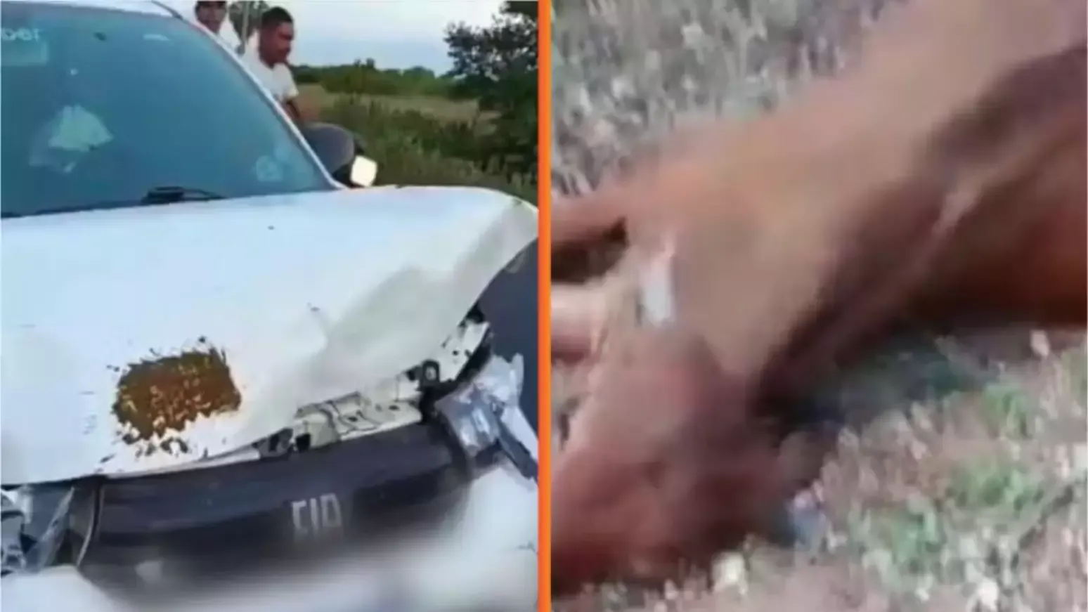 Filho de cantor sofre acidente a caminho do velório do pai