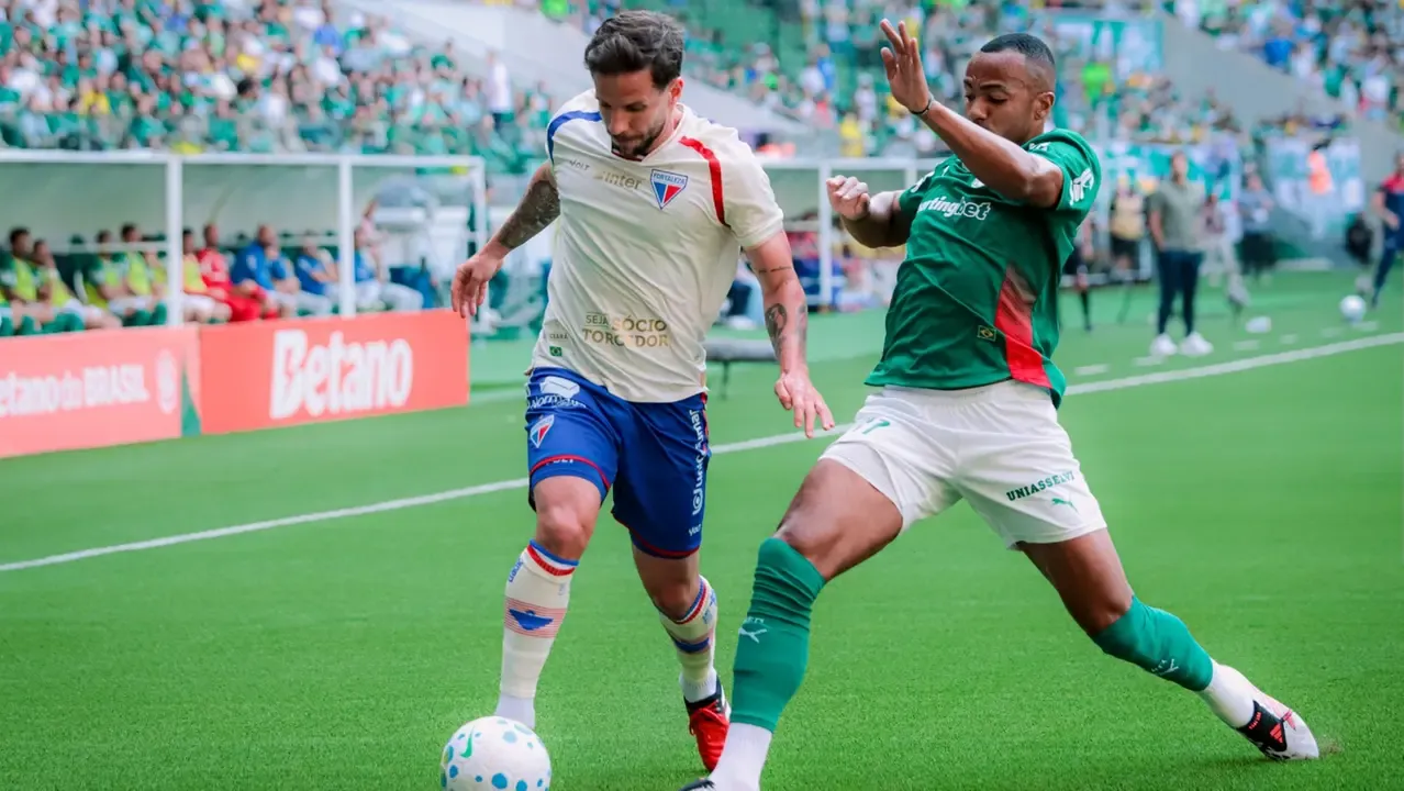 Fortaleza perde para o Palmeiras na Copa do Brasil