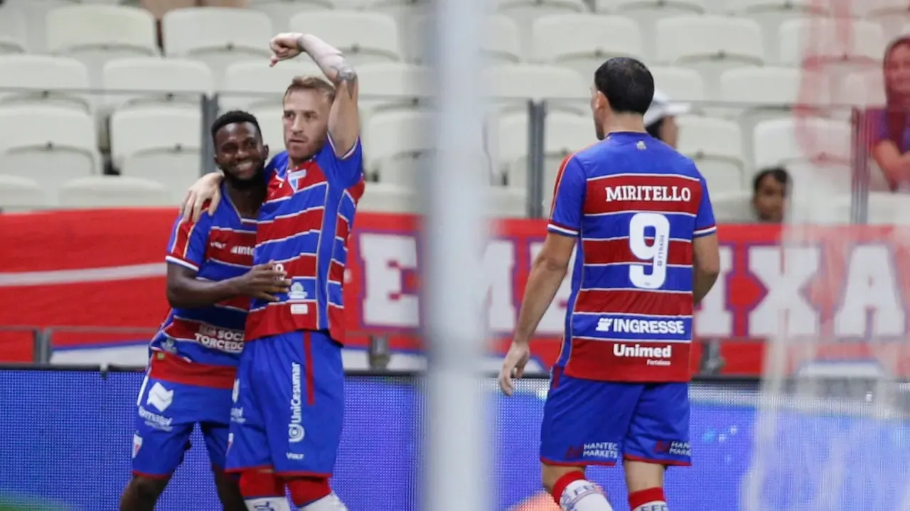 Fortaleza vence Novorizontino e sobe para 5ª posição