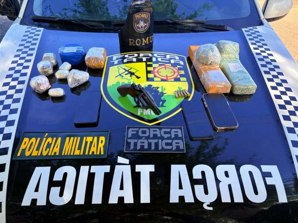 Homem ligado ao PCC é preso com drogas e arma em Tauá