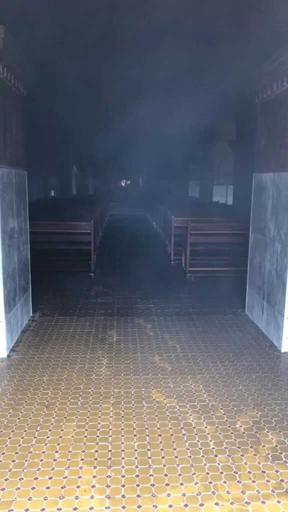 Incêndio atinge igreja histórica em Ubaúna, Coreaú; investigação apura causas