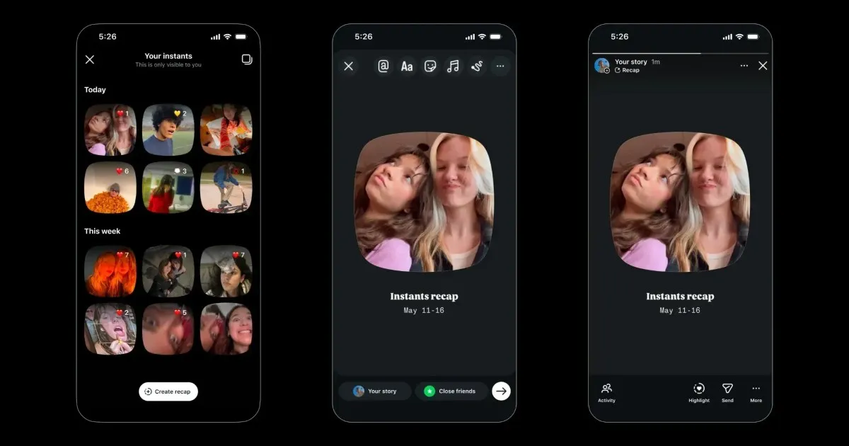 Instagram Lança Instants recurso para fotos de visualização única