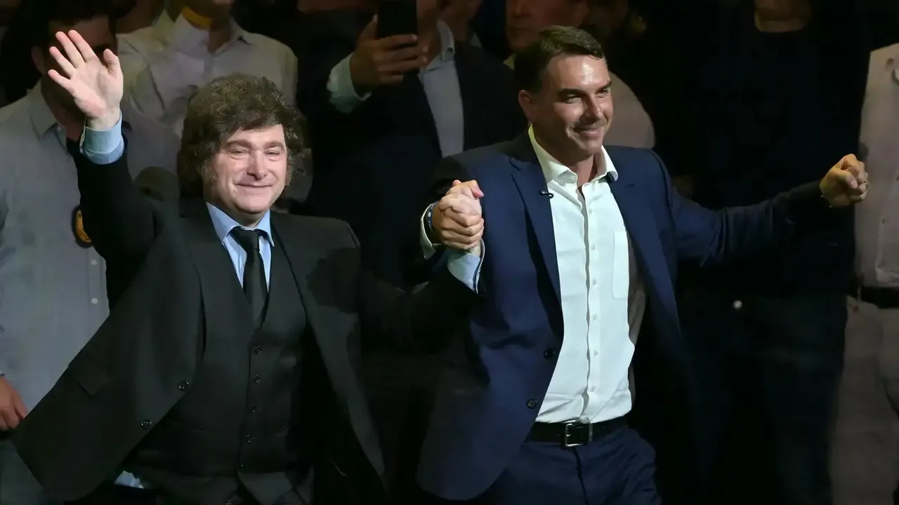 Javier Milei participa de convenção do PL em São Paulo