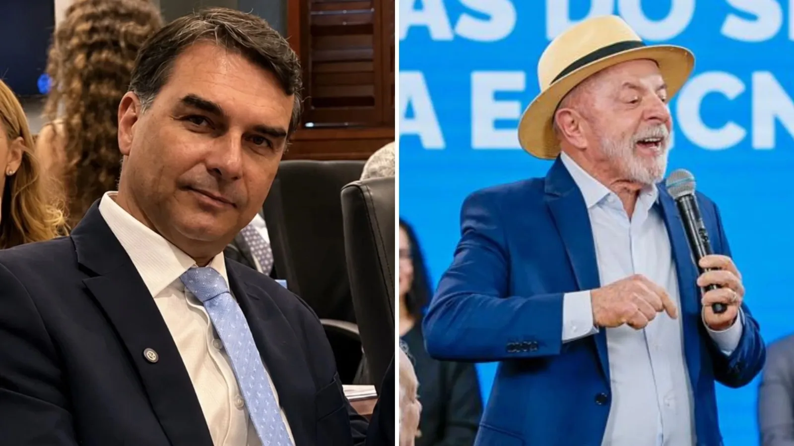 Lula e Flávio Bolsonaro divergem sobre o fim da escala 6x1
