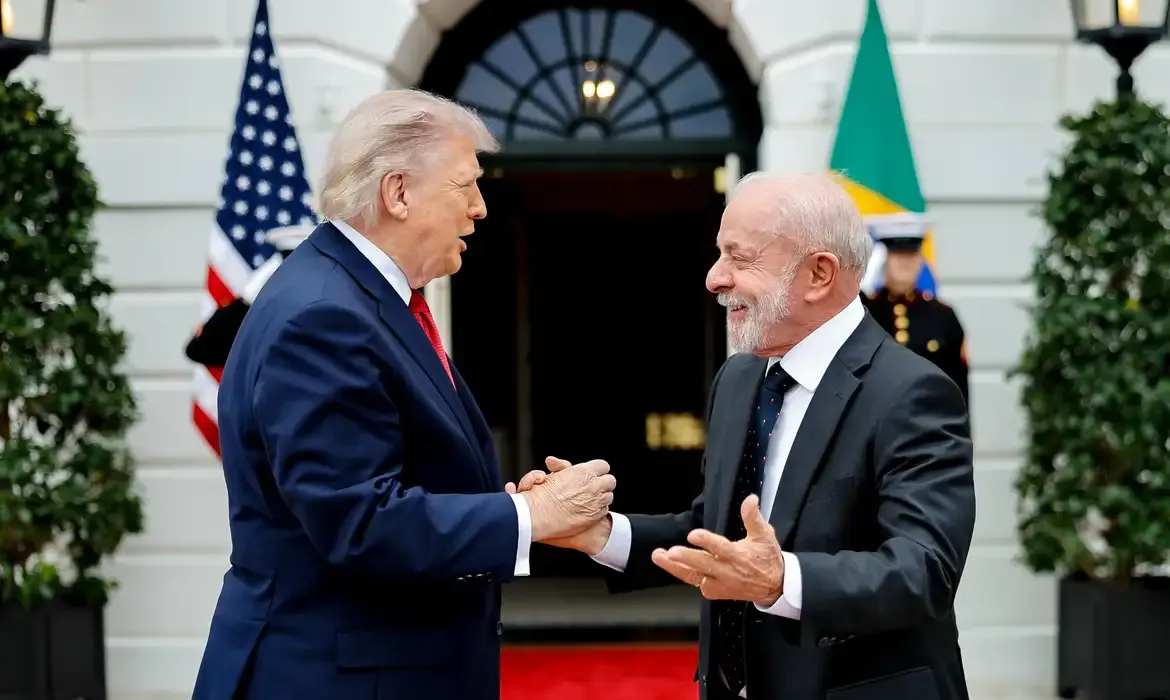 Lula e Trump discutem comércio e segurança em Washington