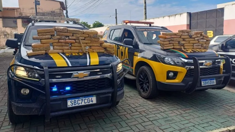 Mais de 67 kg de skunk apreendidos em caminhão em Caucaia