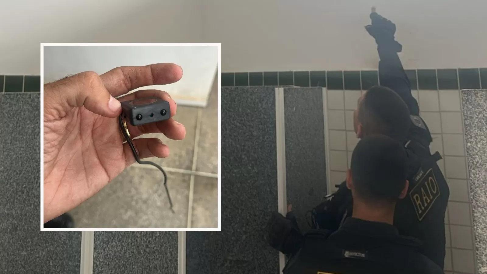 Microcâmera Descoberta em Banheiro Feminino de Rodoviária no Ceará