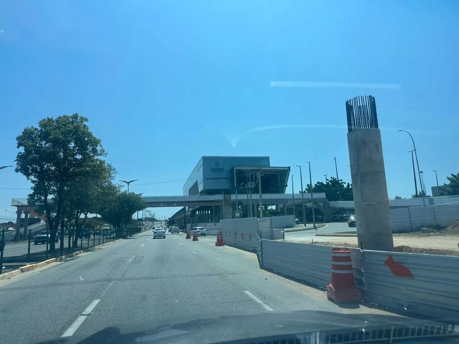 Obras do VLT no Ceará avançam em ritmo acelerado