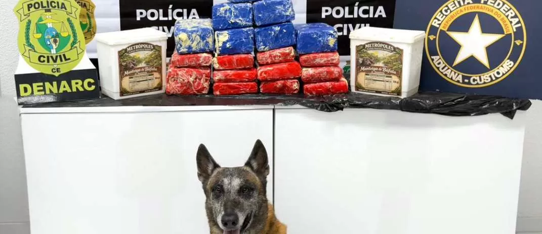 Operação Conjunta no Ceará: 27 kg de Skunk apreendidos em potes de manteiga e três presos