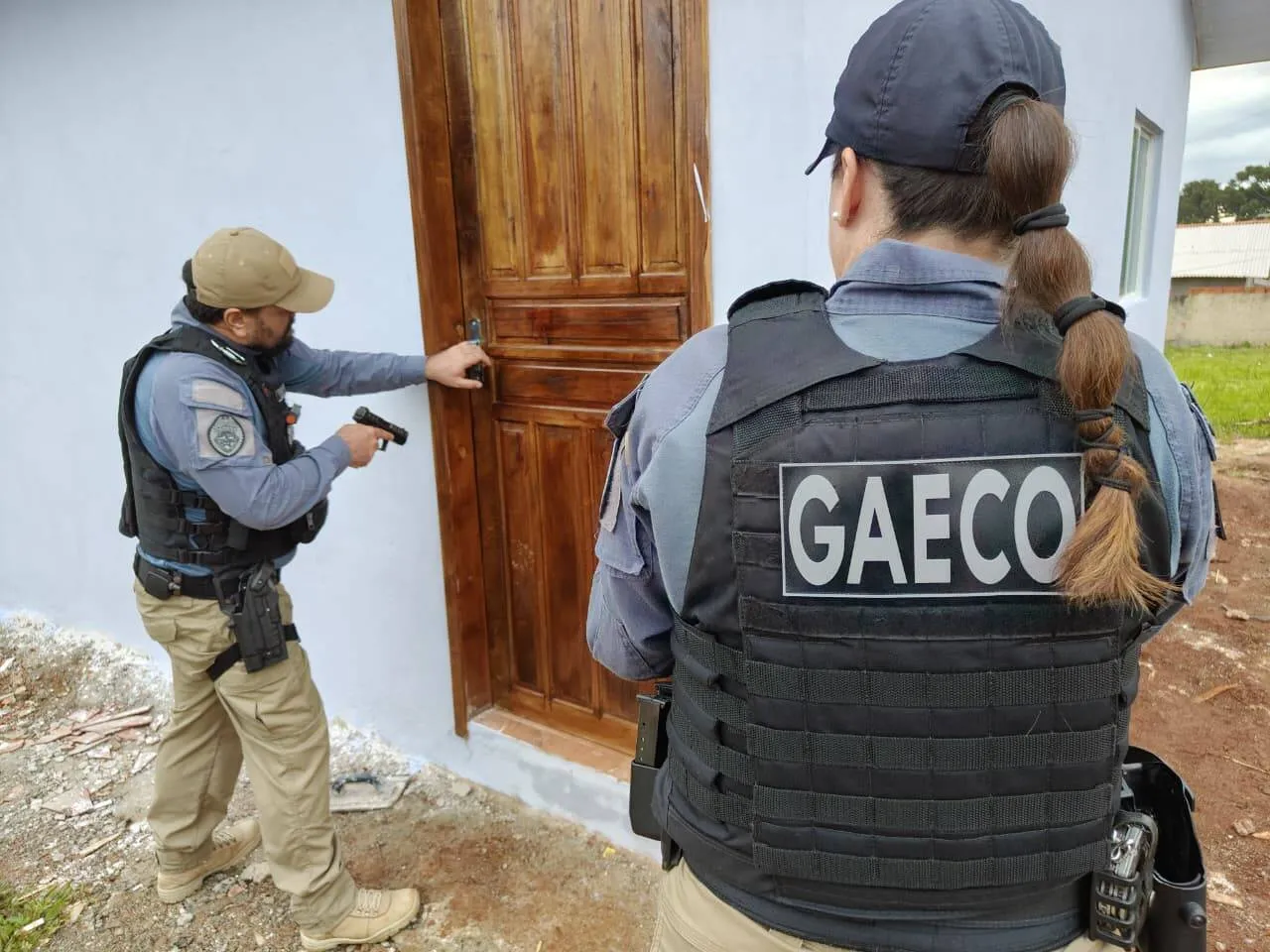 Operação policial combate extorsão em Itapiúna