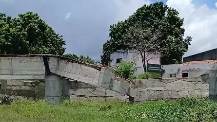 Parte da Ponte Y em Nova Russas desaba, levantando questões cruciais sobre a construção