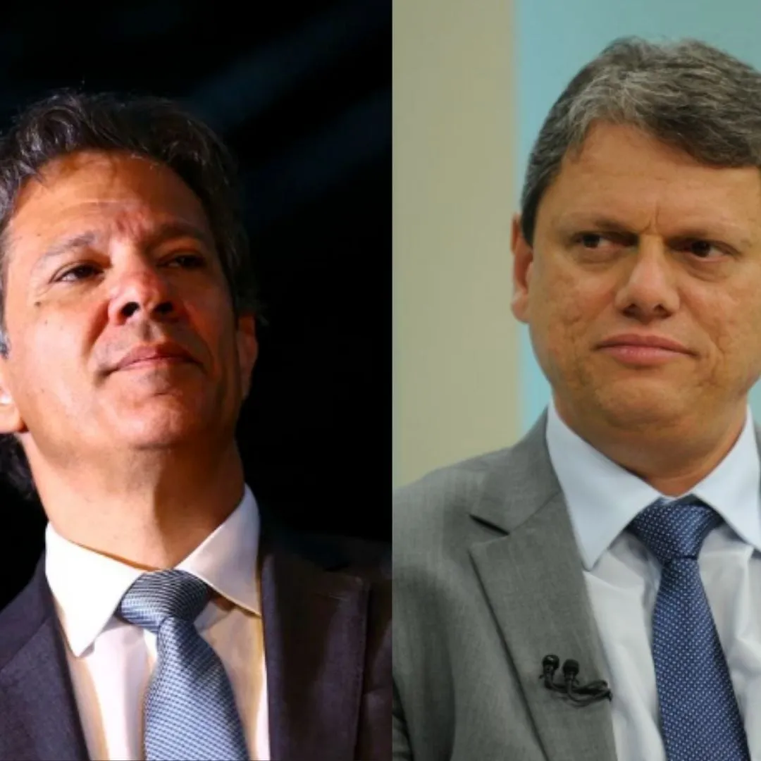 Pesquisa Paraná aponta Tarcísio à frente de Haddad