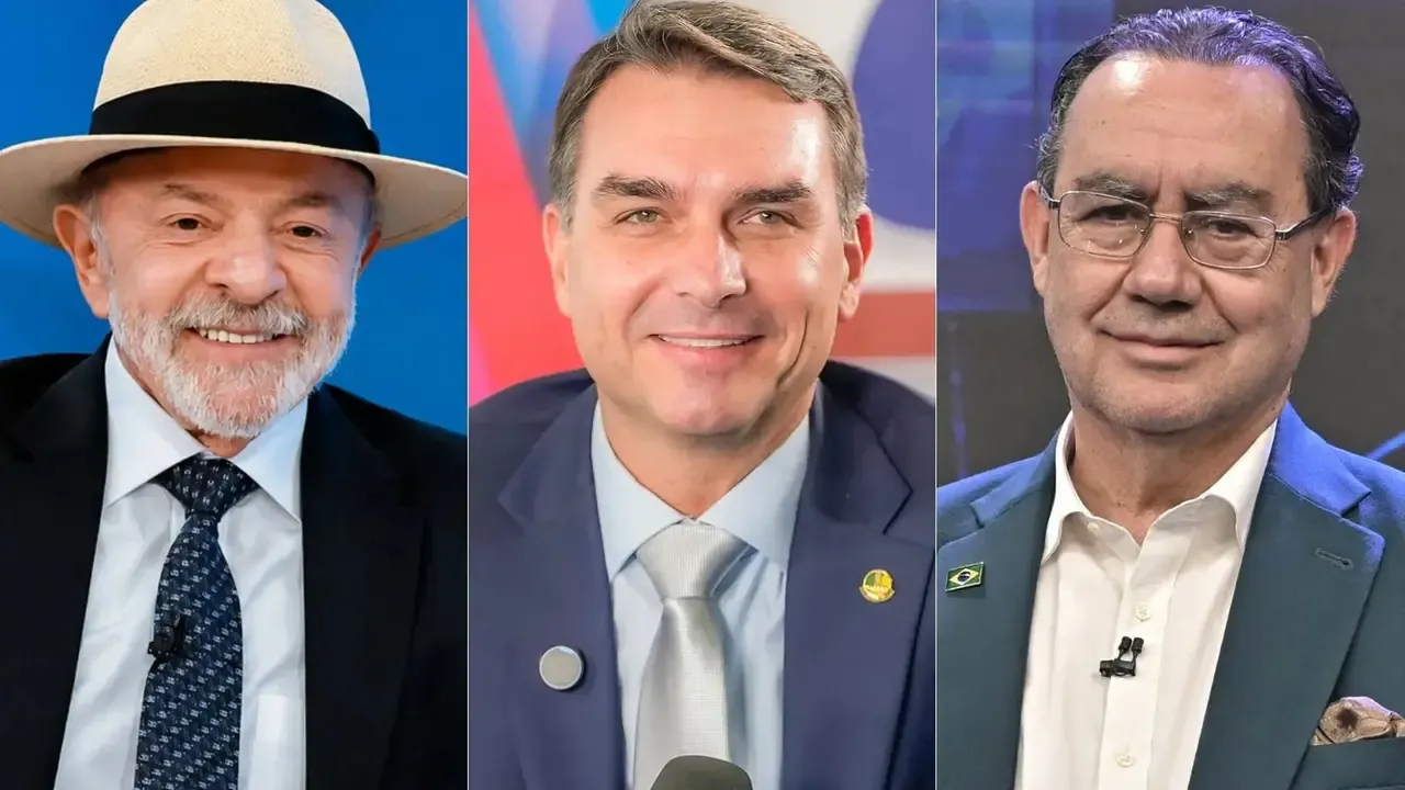 Pesquisa Quaest aponta Lula com 37% e Flávio Bolsonaro com 33%