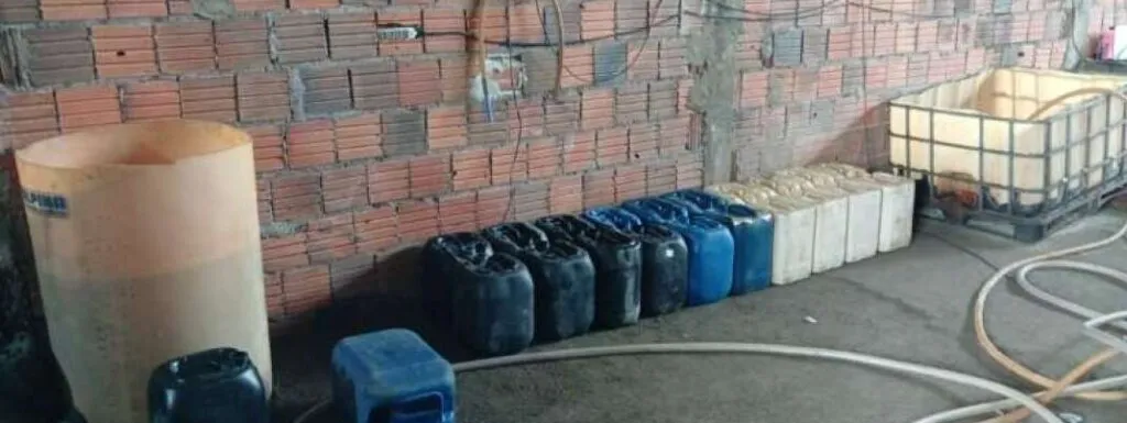 PM apreende 50 mil litros de combustível e prende três