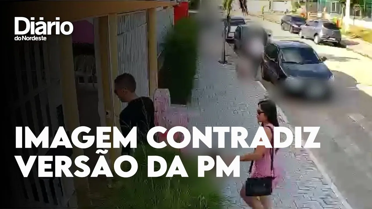 PM Suspeita de Homicídio Contradiz Versão com Câmeras