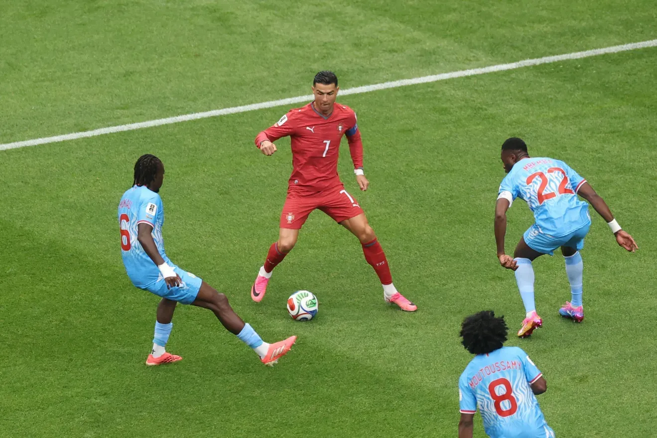 Portugal tropeça na estreia da Copa do Mundo
