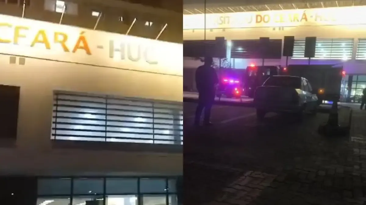 Princípio de incêndio no Hospital Universitário