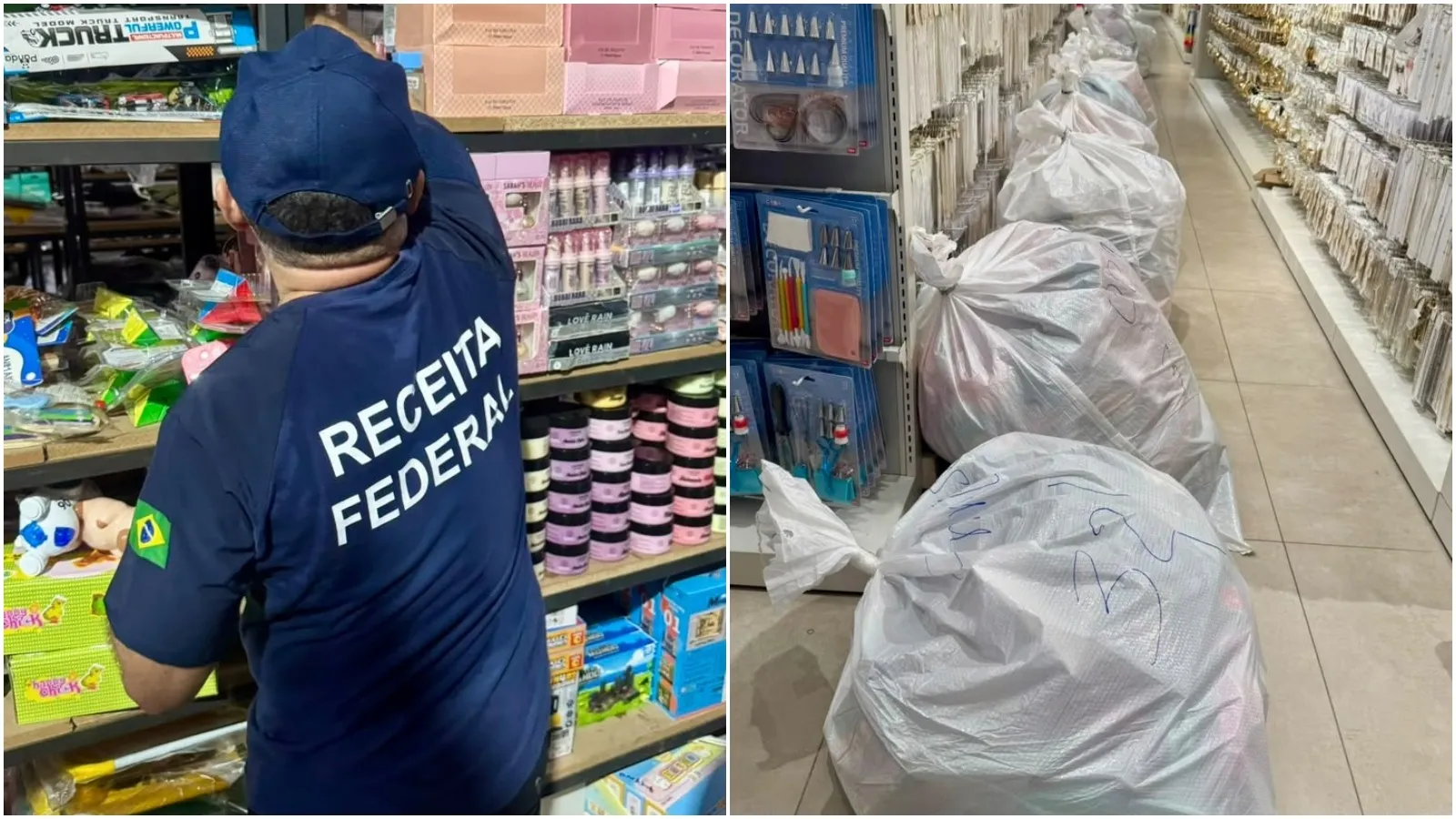 Receita Federal apreende R$ 2 milhões em produtos irregulares em Fortaleza