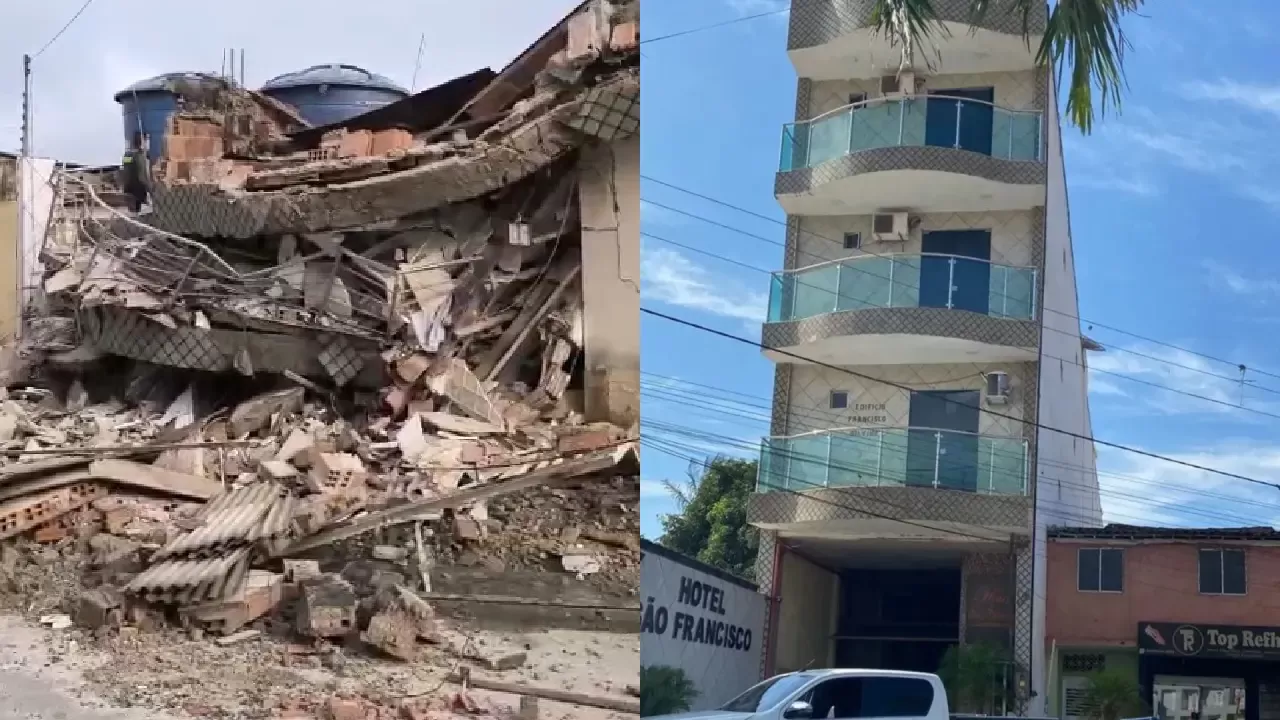 Restante de hotel em Tianguá deve ser demolido por risco iminente