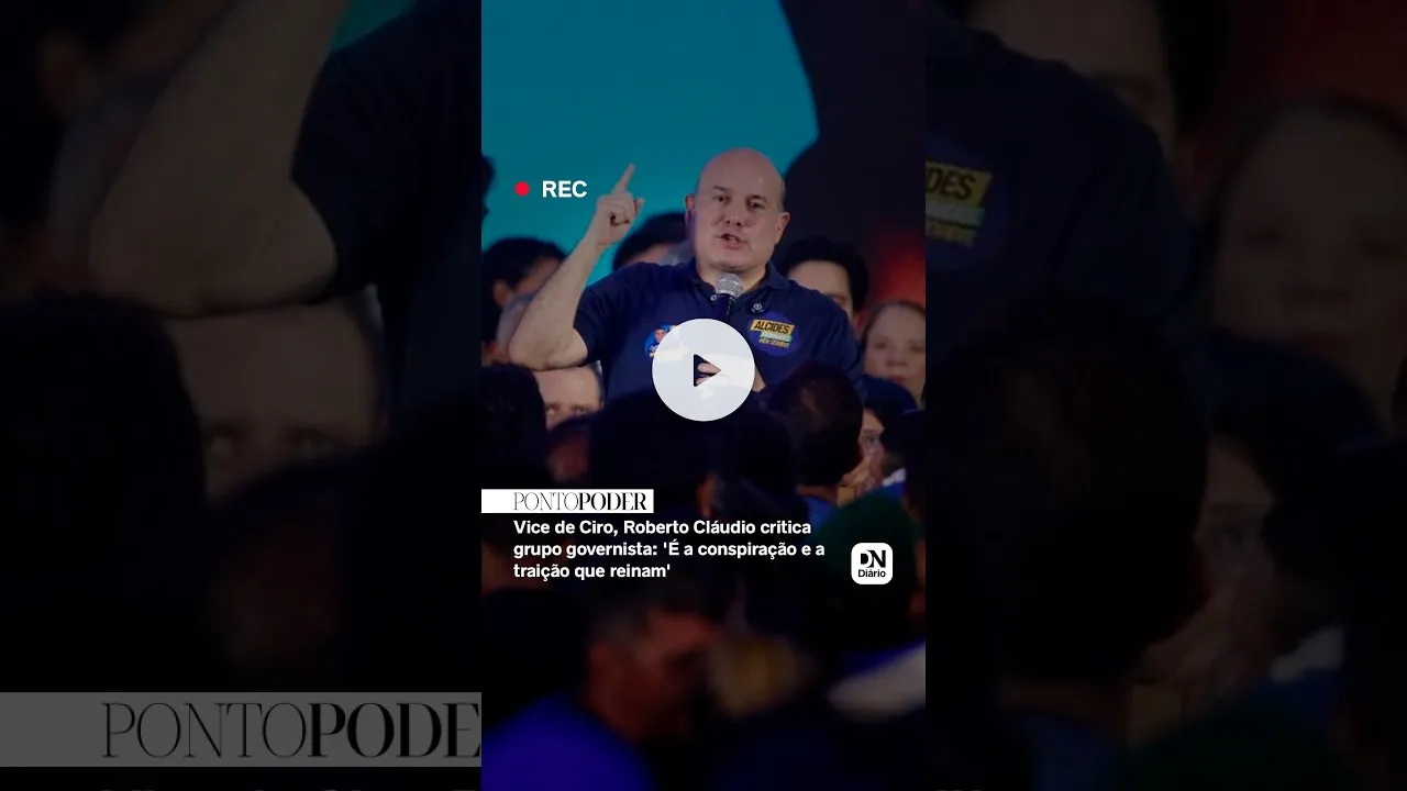 Roberto Cláudio critica grupo governista em discurso